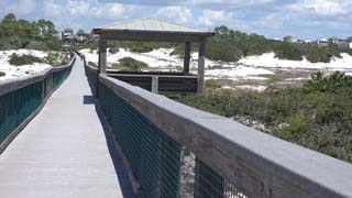 Looking N from ramp end
